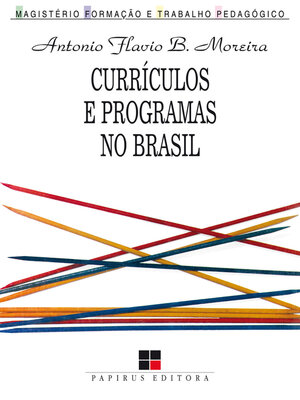 cover image of Currículos e programas no Brasil
